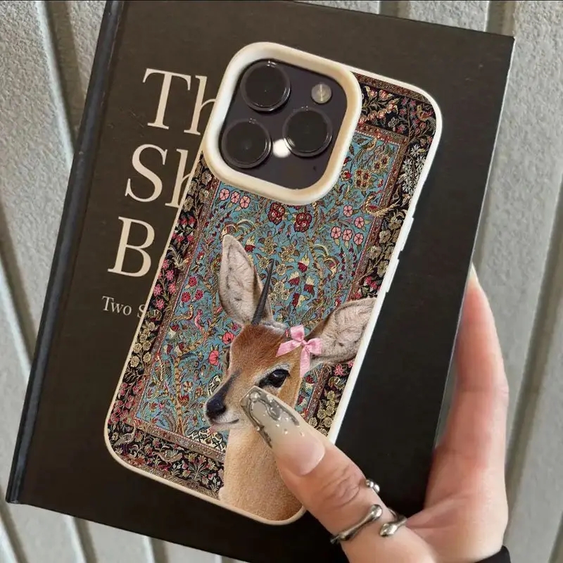 Vintage Deer Lichee Silicone P - огляд і ціна Phone Cases Xiaomi 15