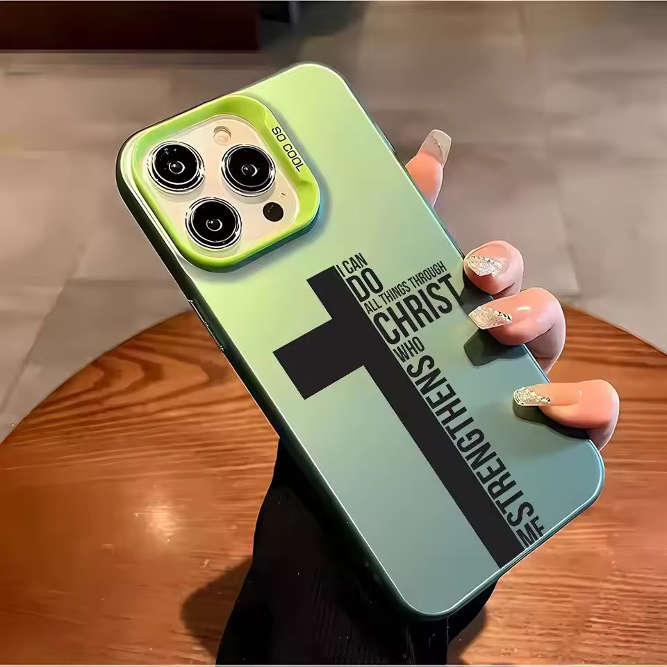 Anti Fingerprint Cross Bible P - огляд і ціна Phone Cases Iphone 13