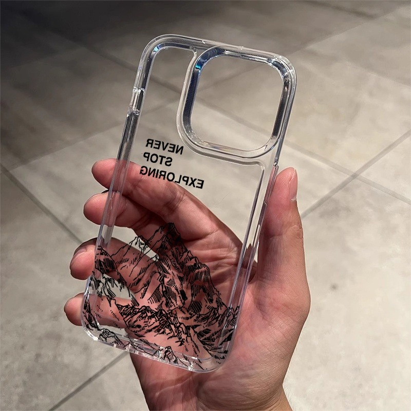 Never Exploring Mountain Line  - огляд і ціна Phone Cases Iphone 13