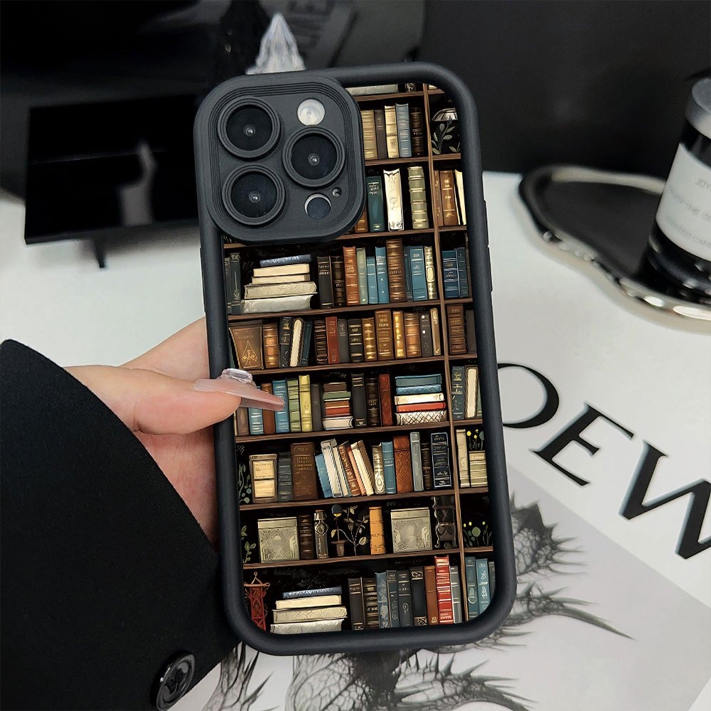 Book Shelf Creative Pattern Ph - огляд і ціна Phone Cases Xr Iphone